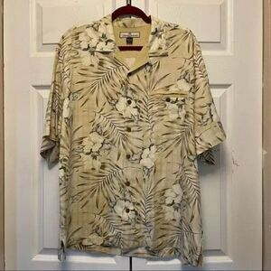 Vintage Tommy Bahama Silk Hawaiian Shirt